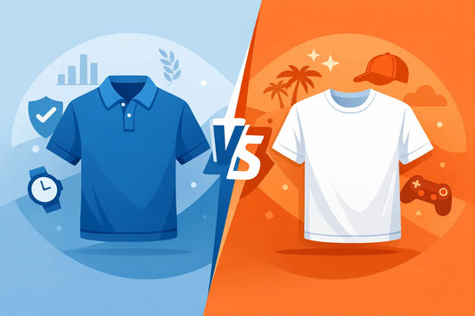 Polo Shirts vs T Shirts: Hangisi Daha İyi?