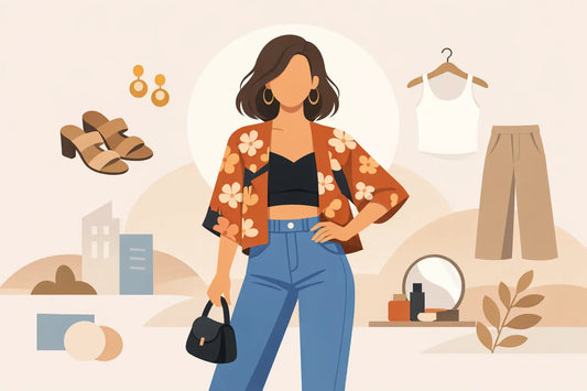 Short Kimono Jacket Outfit Nasıl Kombinlenir?