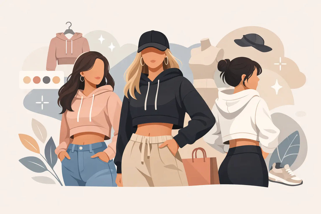 Kadınlar İçin Crop Hoodies Nasıl Seçilir?