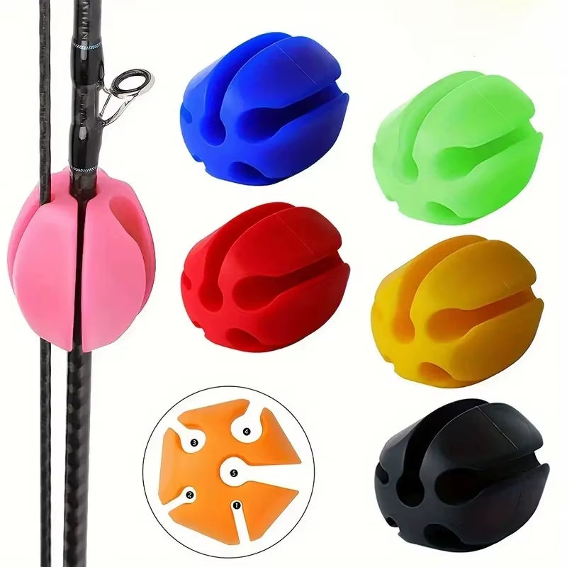 Rod Ball Retaining Clip Rod Holder Protector Storage Device Fishing Equipment Fishing Tools