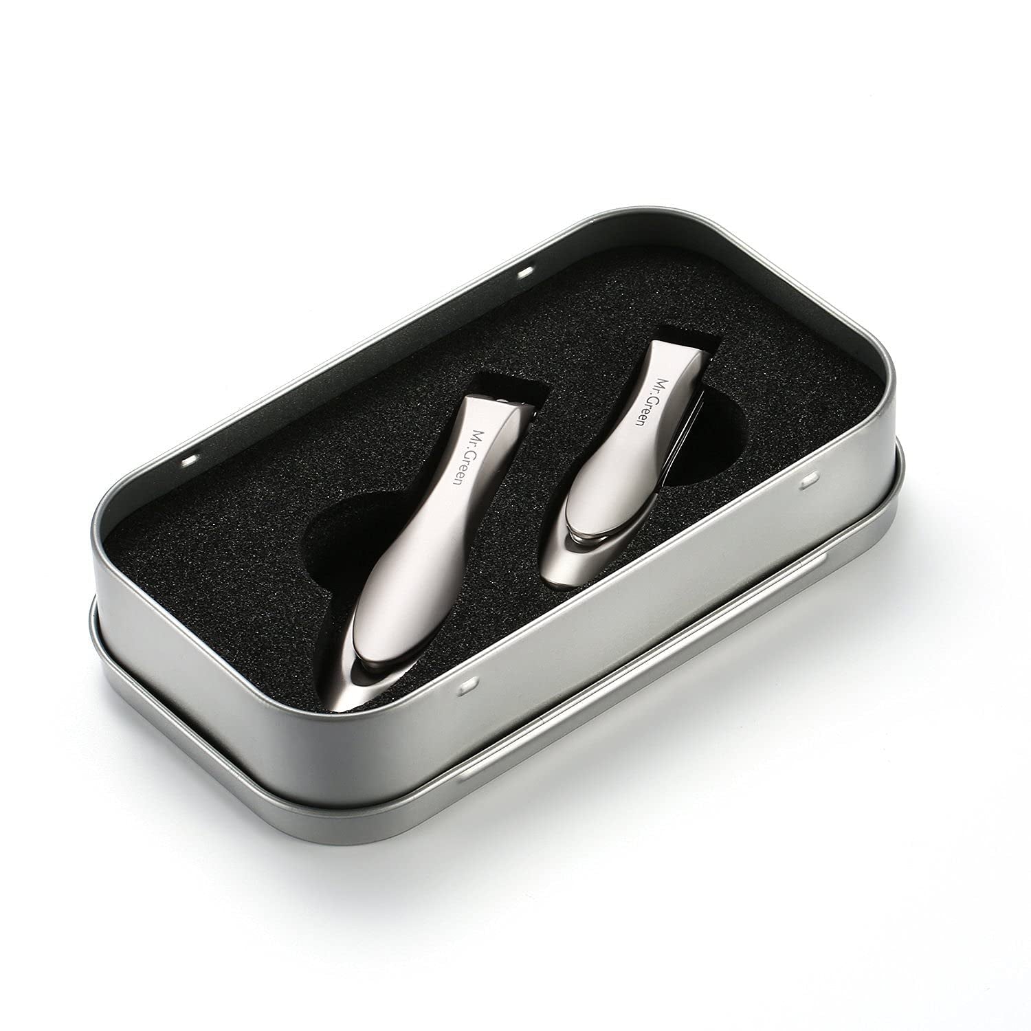 Mr.Green Professionelles Nagelknipser-Set Mit Fänger Für Damen Und Herren, Klein Und Groß Größe