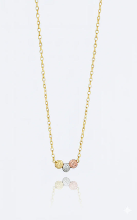 Stainless Steel Beaded Necklace for Women